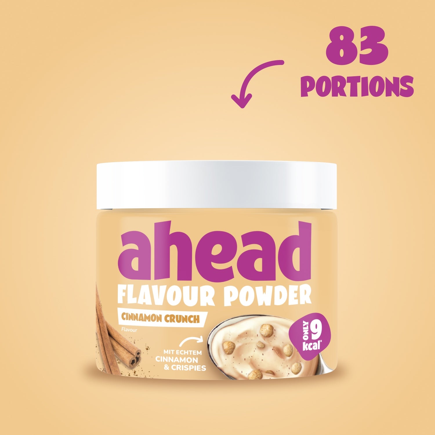 ahead-cinnamon-crunch-flavour-powder-glutenfrei-laktosefrei-low-sugar image 6