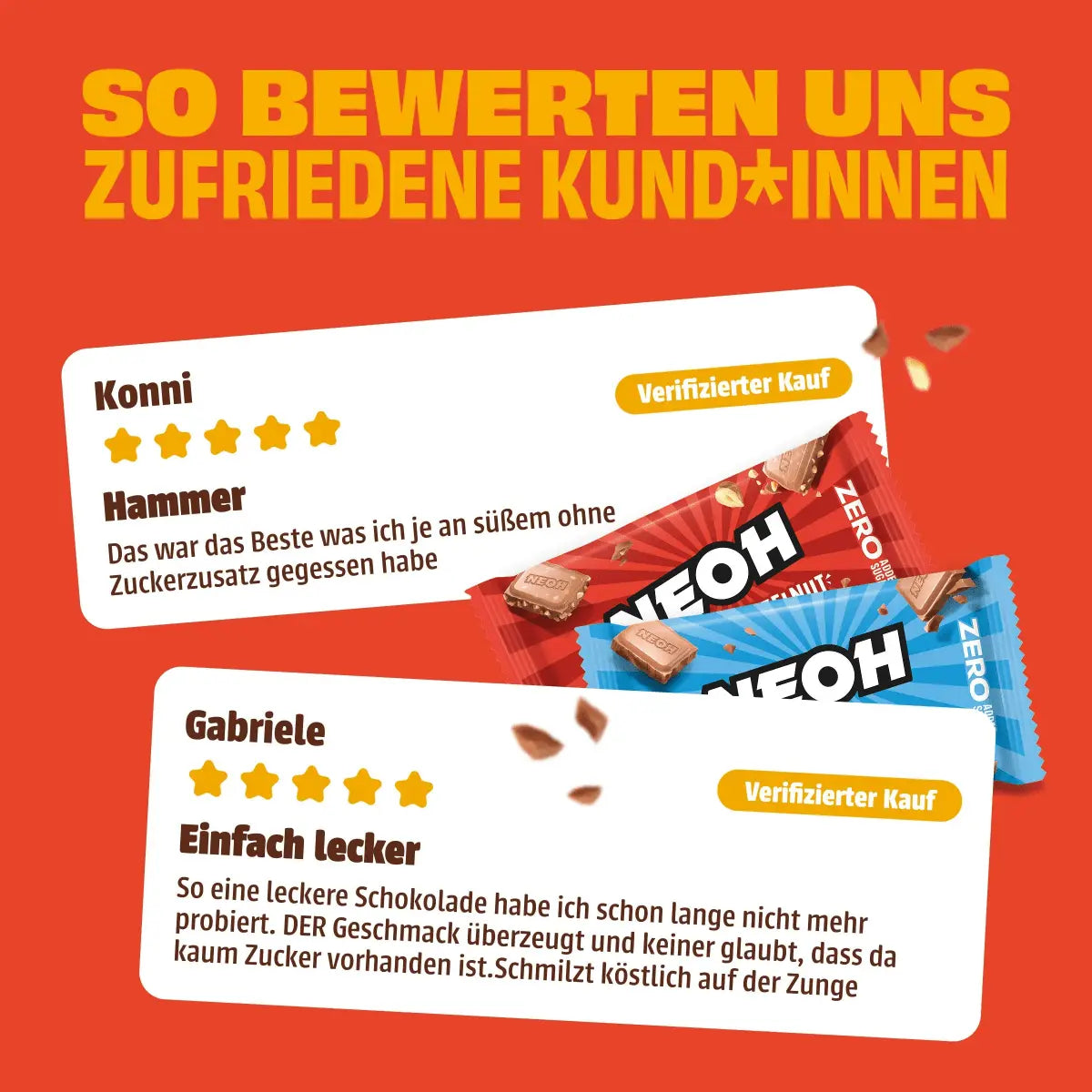 neoh-schoko-probierpaket-haselnuss-milch-schokolade-ohne-zuckerzusatz image 3
