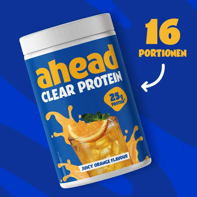 ahead-juicy-orange-clear-whey-protein-zuckerfrei image 1