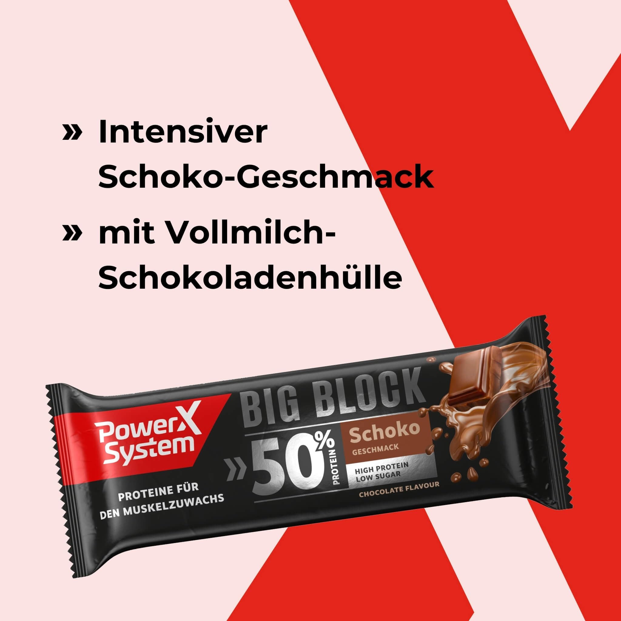 power-system-big-block-schoko-eiwei-riegel-50-g-protein-pro-100-g-riegel-16-x-10 image 3