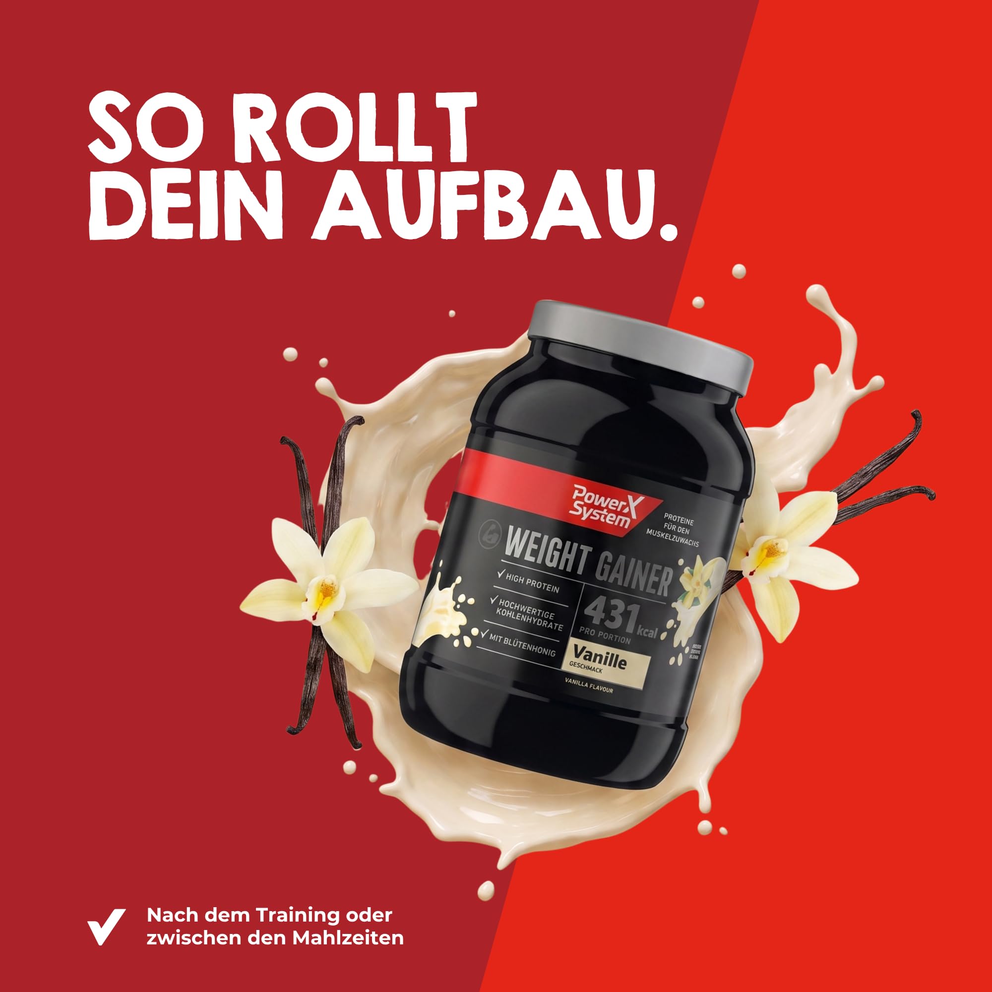 power-system-weight-gainer-vanille-1000-g-proteinpulver image 6