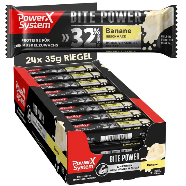power-system-bite-power-banane-32-proteinriegel-24x35g image 1