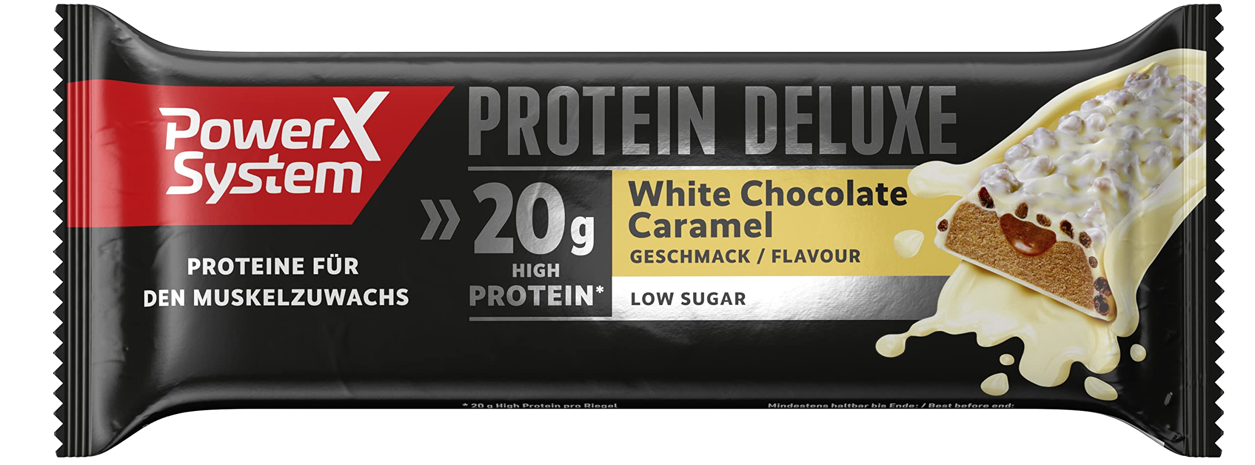 power-system-protein-deluxe-white-chocolate-caramel-55g-riegel image 1