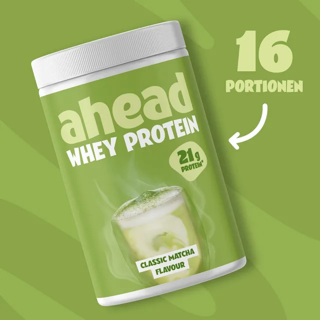 ahead-classic-matcha-purer-matcha-geschmack-111-kcal-pro-portion-mit-glucomannan image 1