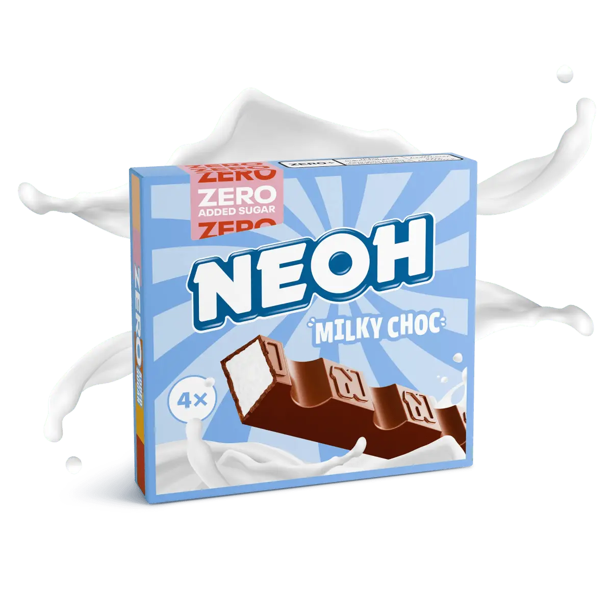 neoh-milky-choc-milchschokoladen-riegel-zero-added-sugar image 1