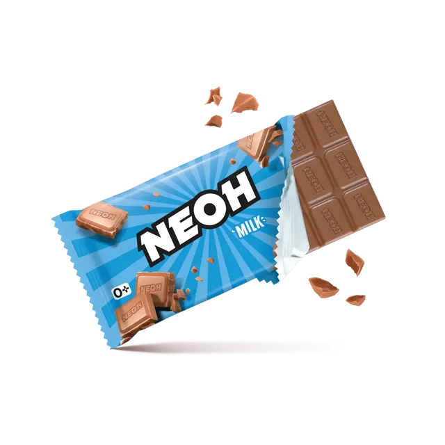 neoh-milch-schoko-tafel-ohne-zuckerzusatz-55g image 1