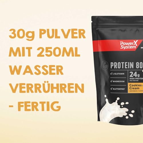 power-system-protein-80-cookies-cream-eiwei-pulver-360g image 8