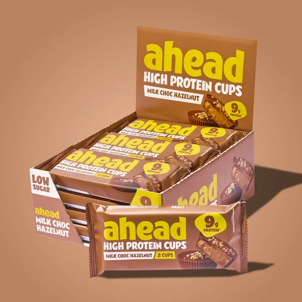 ahead-milk-choc-hazelnut-high-protein-nut-butter-cups image 1