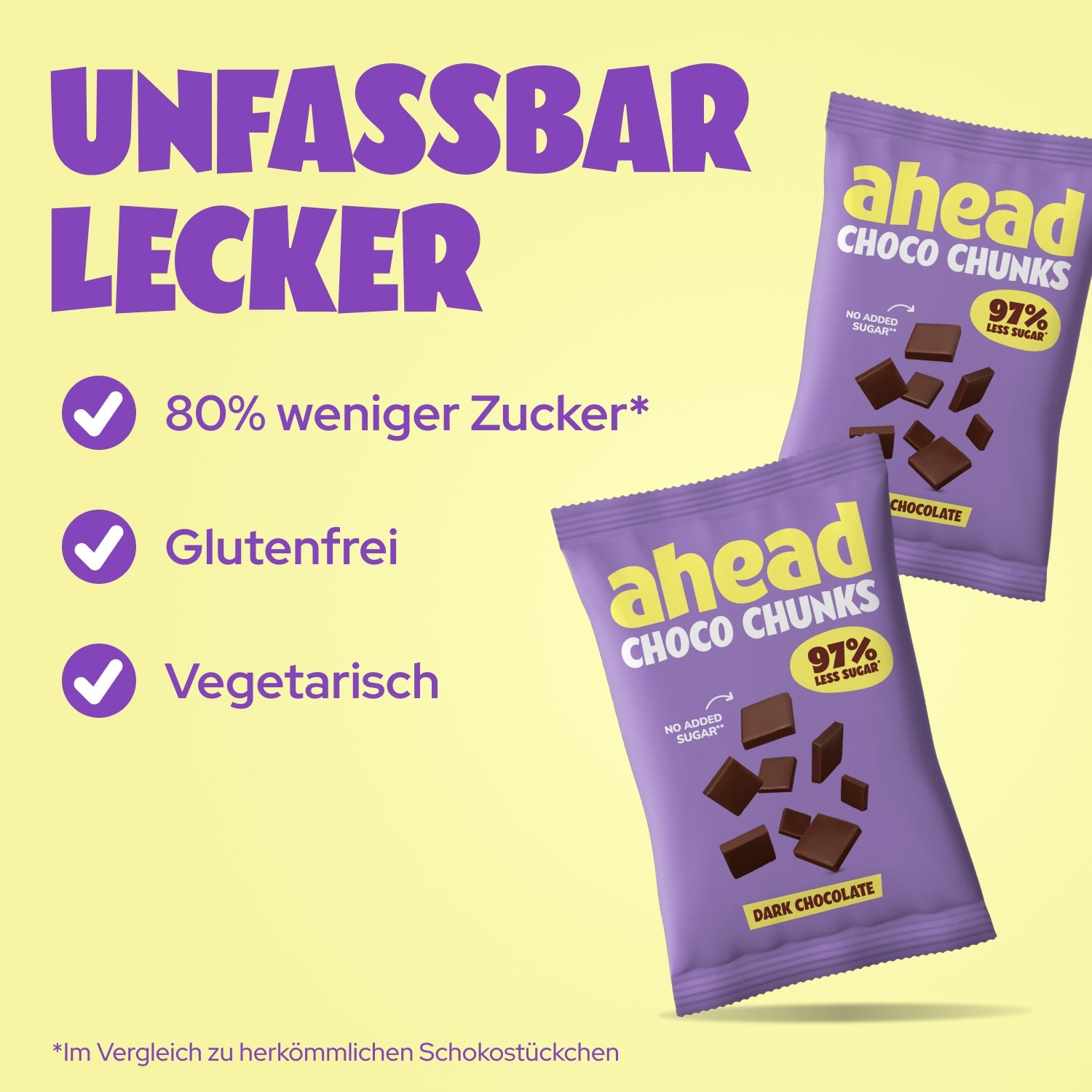 ahead-dark-choco-chunks-low-sugar-zartbitterschokolade-zum-backen-und-snacken image 4