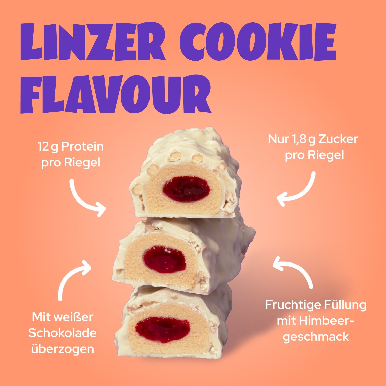 ahead-linzer-cookie-flavour-proteinriegel-ohne-zuckerzusatz image 2