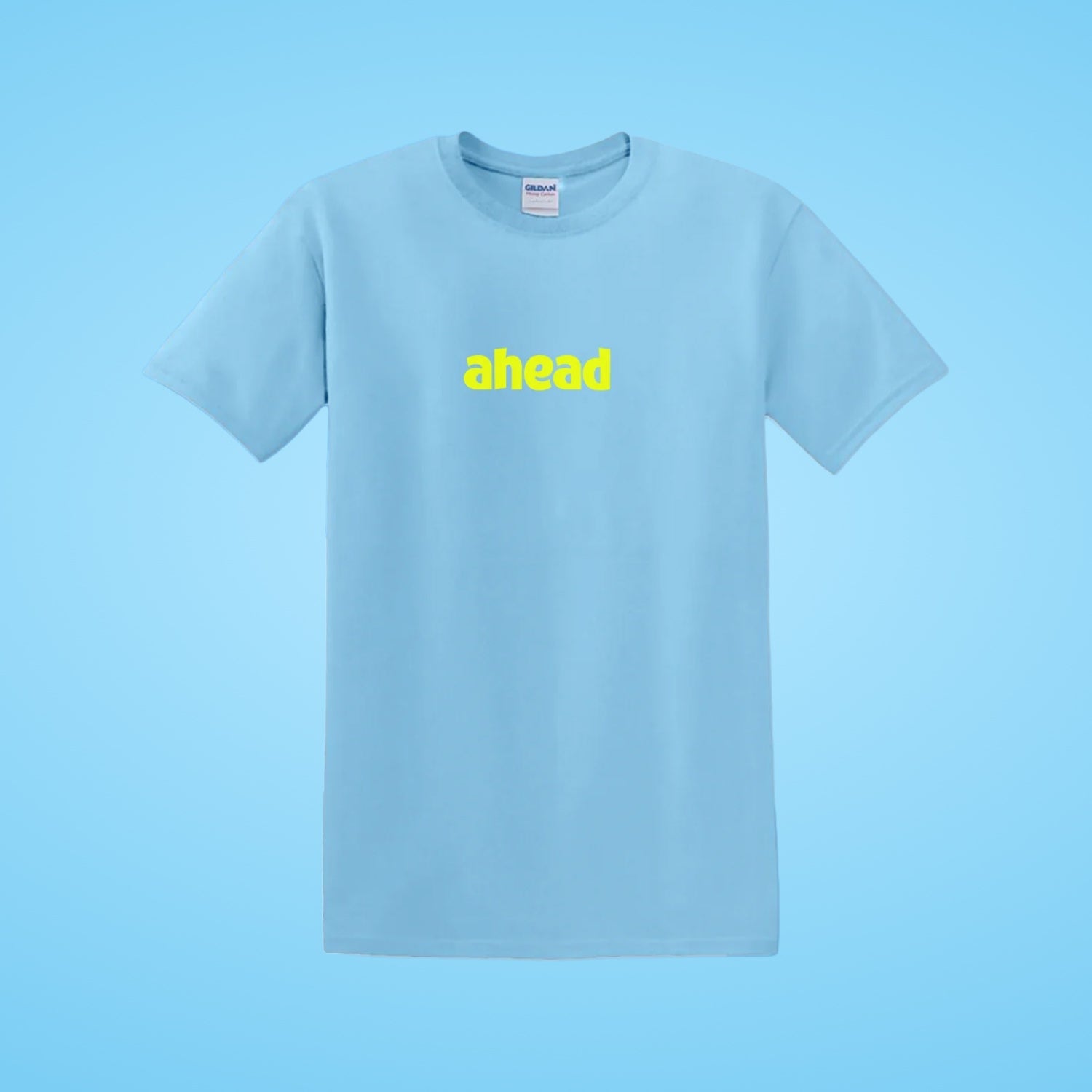 ahead-t-shirt-unisex-mit-neon-print image 1