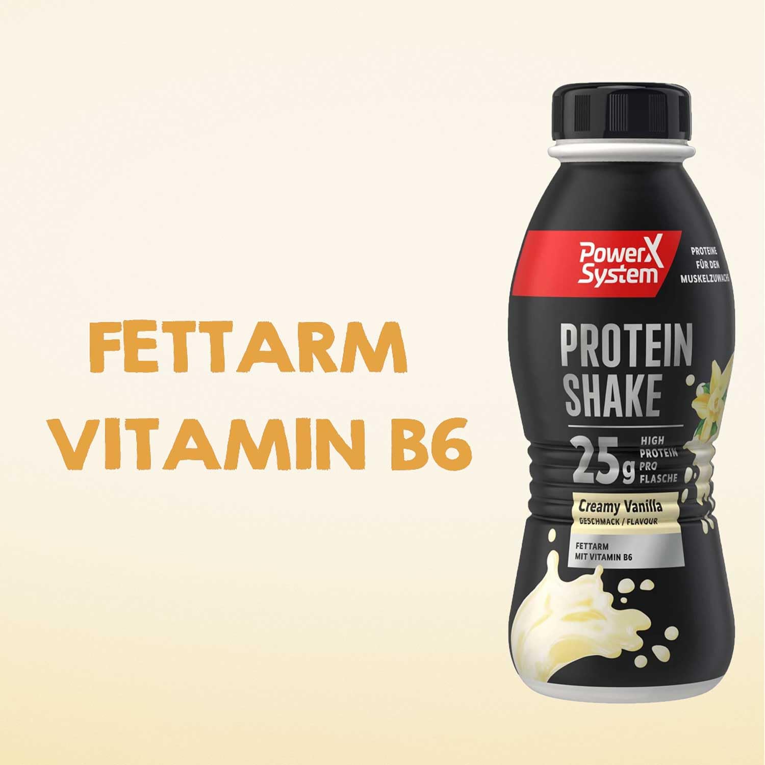 power-system-protein-shake-creamy-vanilla-high-protein-drink-6-x-310-ml image 3