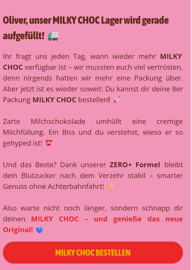 Guter Snack für zwischendurch