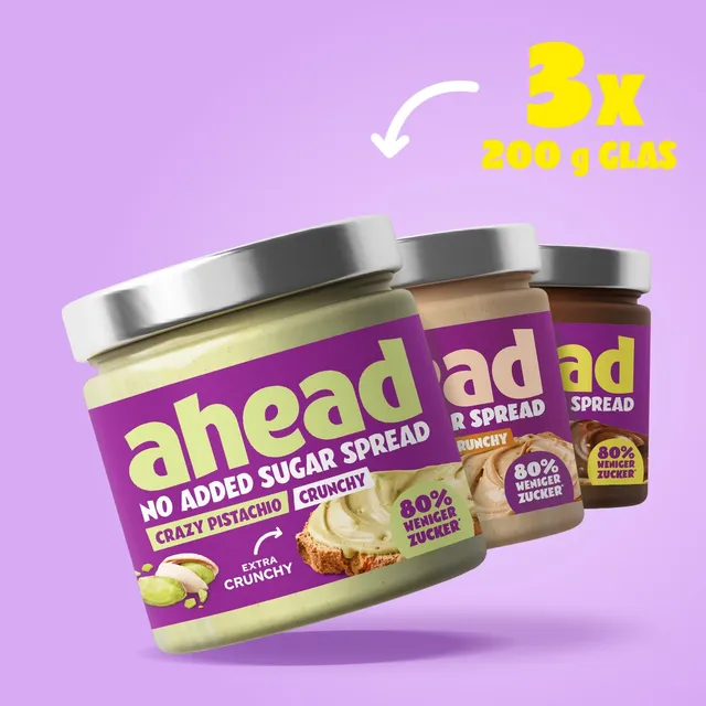 ahead-crunchy-crazy-nuss-creme-probierpaket-200g-3-sorten-mit-echten-nussst-ckch image 1