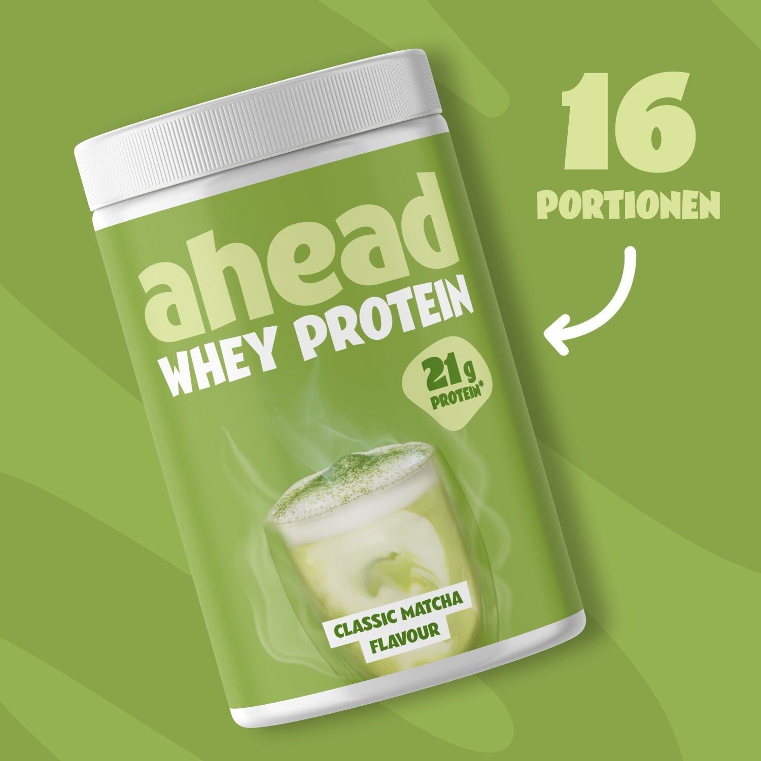 ahead-classic-matcha-purer-matcha-geschmack-111-kcal-pro-portion-mit-glucomannan image 1