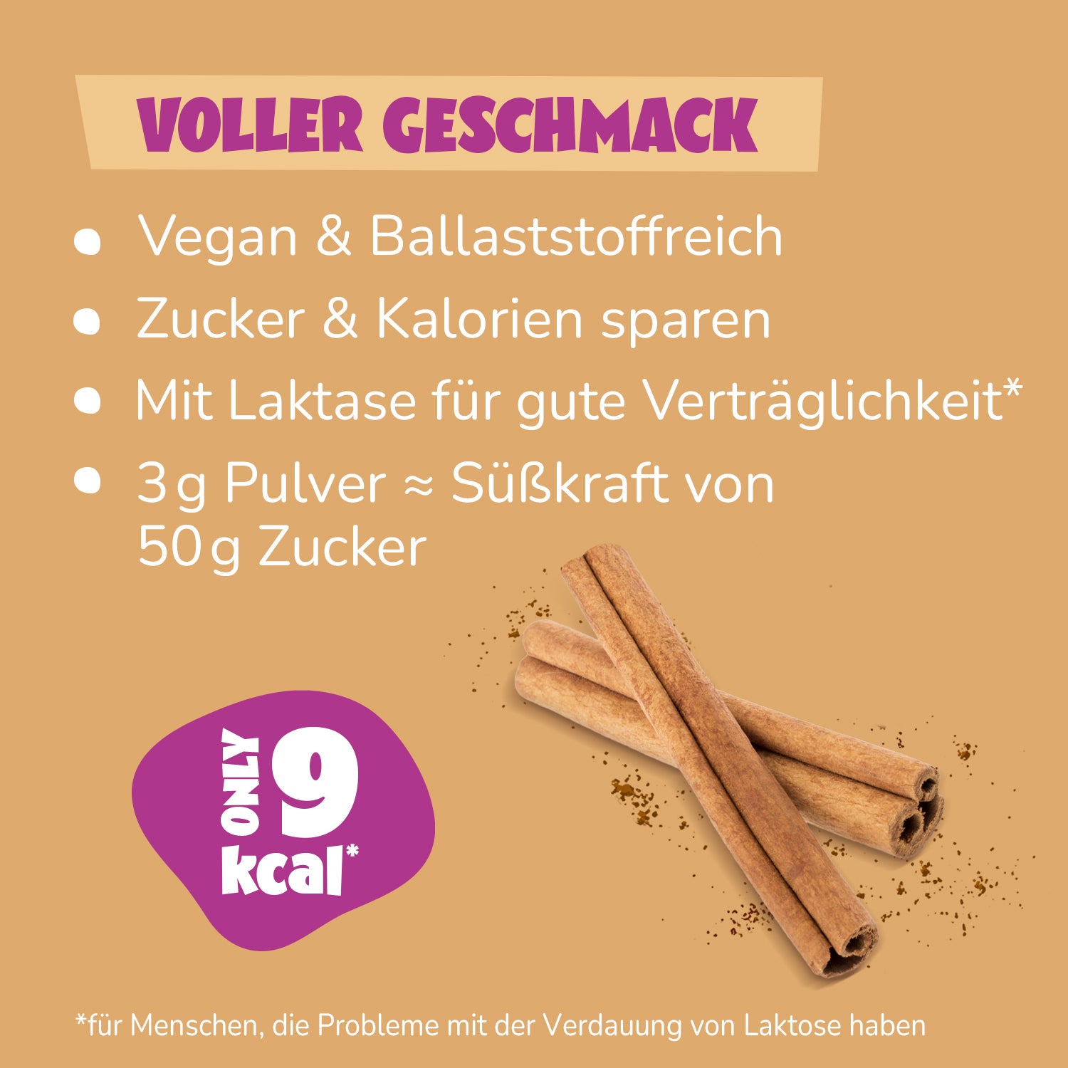 ahead-cinnamon-crunch-flavour-powder-glutenfrei-laktosefrei-low-sugar image 3