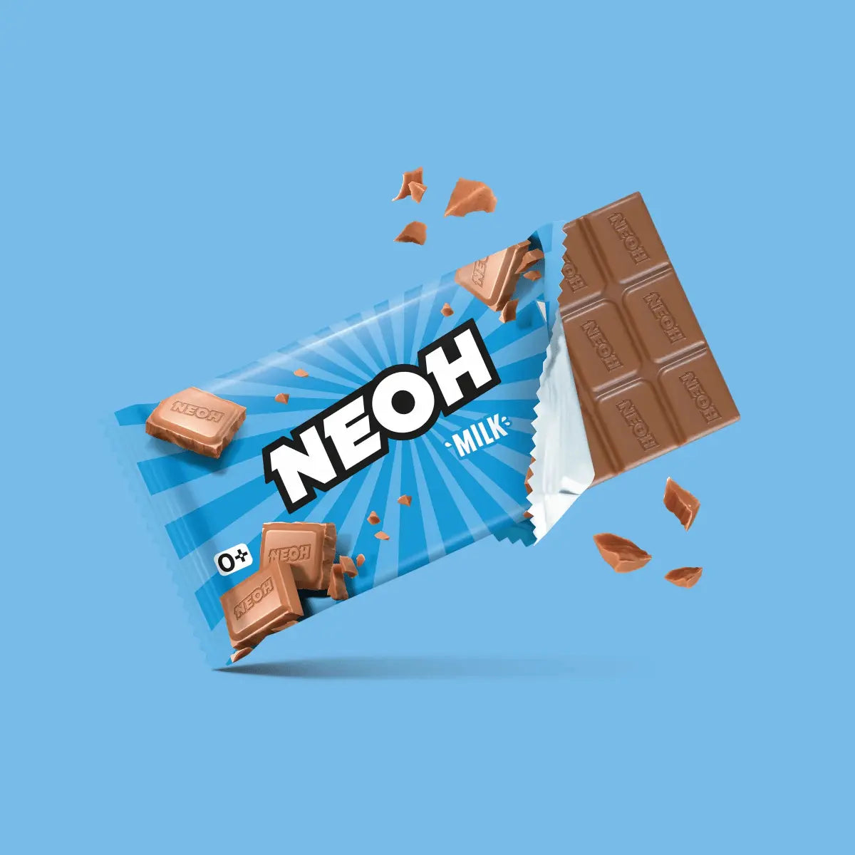 neoh-milch-schoko-tafel-ohne-zuckerzusatz-55g image 2