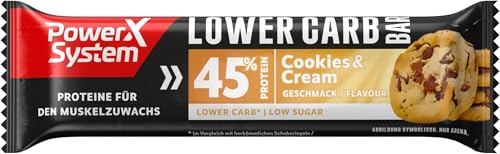 power-system-lower-carb-protein-riegel-cookies-cream-40-g image 6
