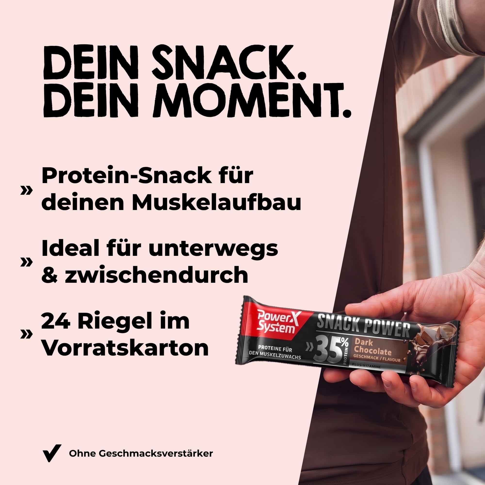 power-system-snack-power-dark-chocolate-proteinriegel-24-x-45-g image 4