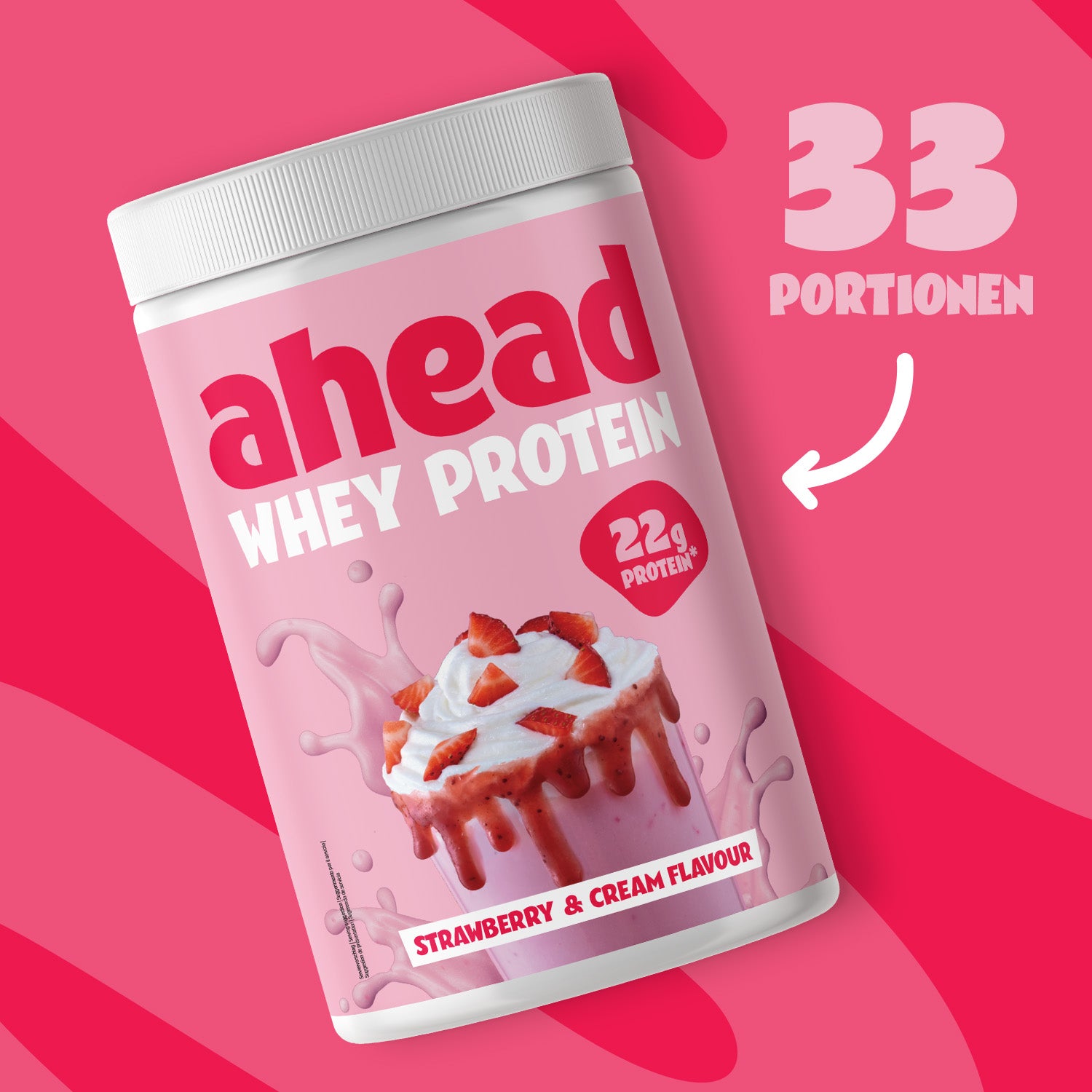 ahead-whey-protein-strawberry-cream image 1