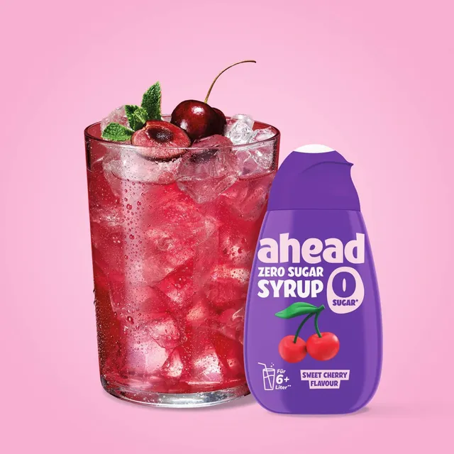 ahead-sweet-cherry-zero-sirup-kirsch-sirup-ohne-zucker-miniflasche image 1