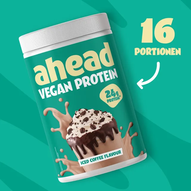 ahead-iced-coffee-vegan-protein-shake-24g-protein image 1