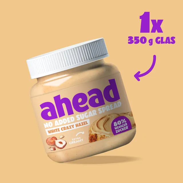 ahead-white-crazy-hazel-milchcreme-haselnuss-aufstrich-350g-2 image 1