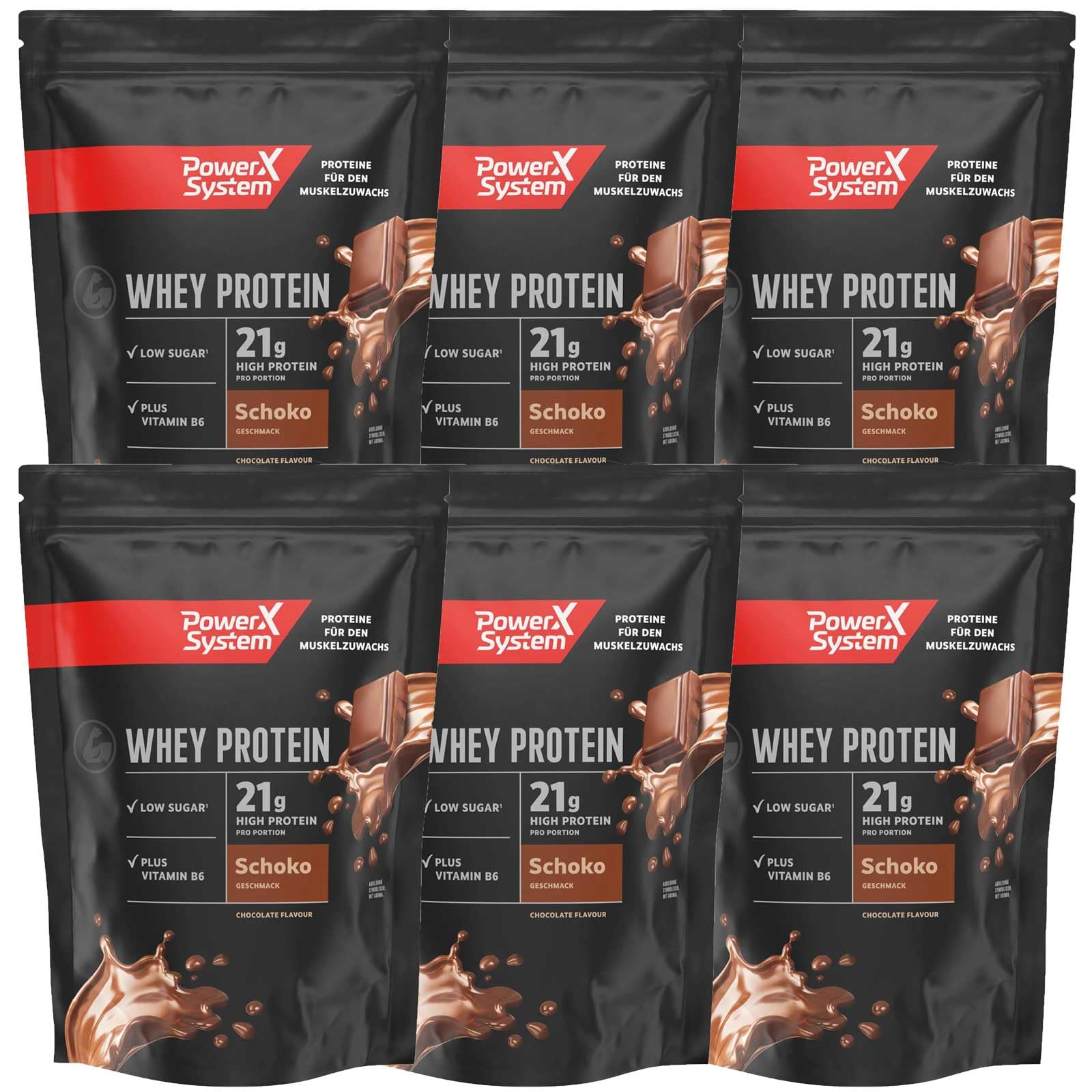 power-system-whey-protein-schoko-6-x-420-g image 1