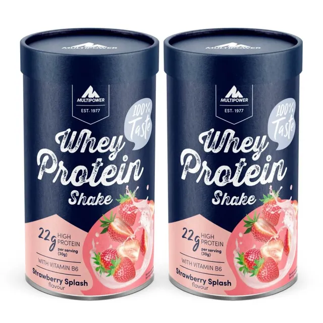 multipower-whey-erdbeer-proteinpulver-840g-28-portionen image 1