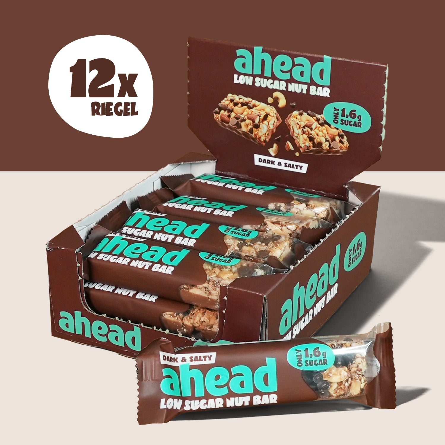 ahead-dark-salty-nussriegel-cashews-mandeln-dunkle-schokolade-und-meersalz-low-s image 1