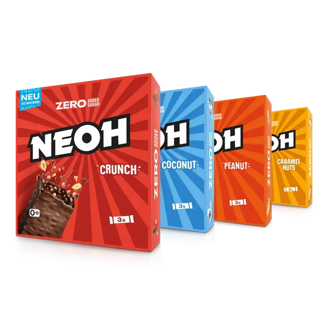neoh-riegel-mix-4-sorten-ohne-zuckerzusatz image 1
