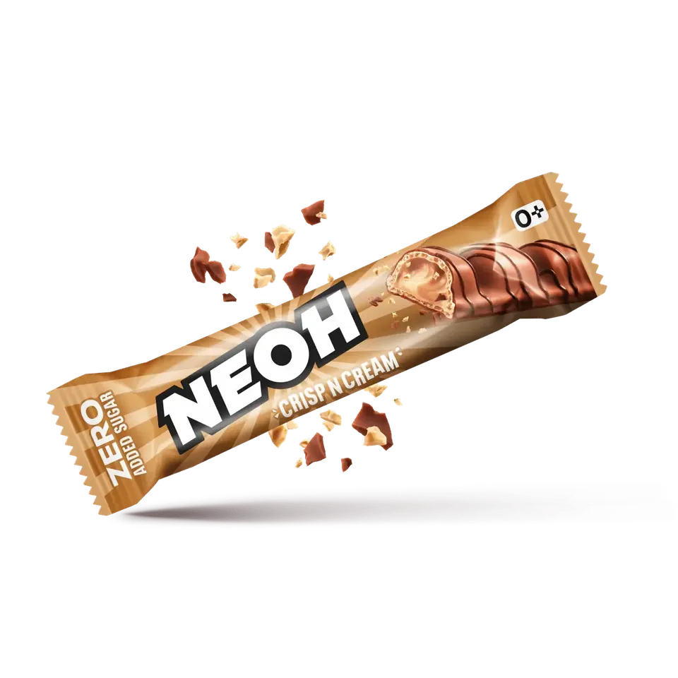 neoh-crisp-n-cream-waffel-knusprige-waffel-mit-51-haselnusscreme-ohne-zuckerzusa image 1