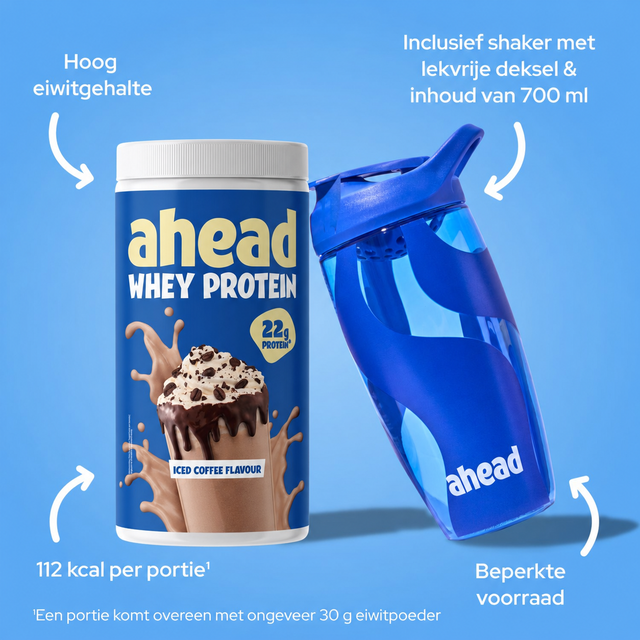 ahead-iced-coffee-whey-protein-blue-shaker-duo-limited-edition image 8