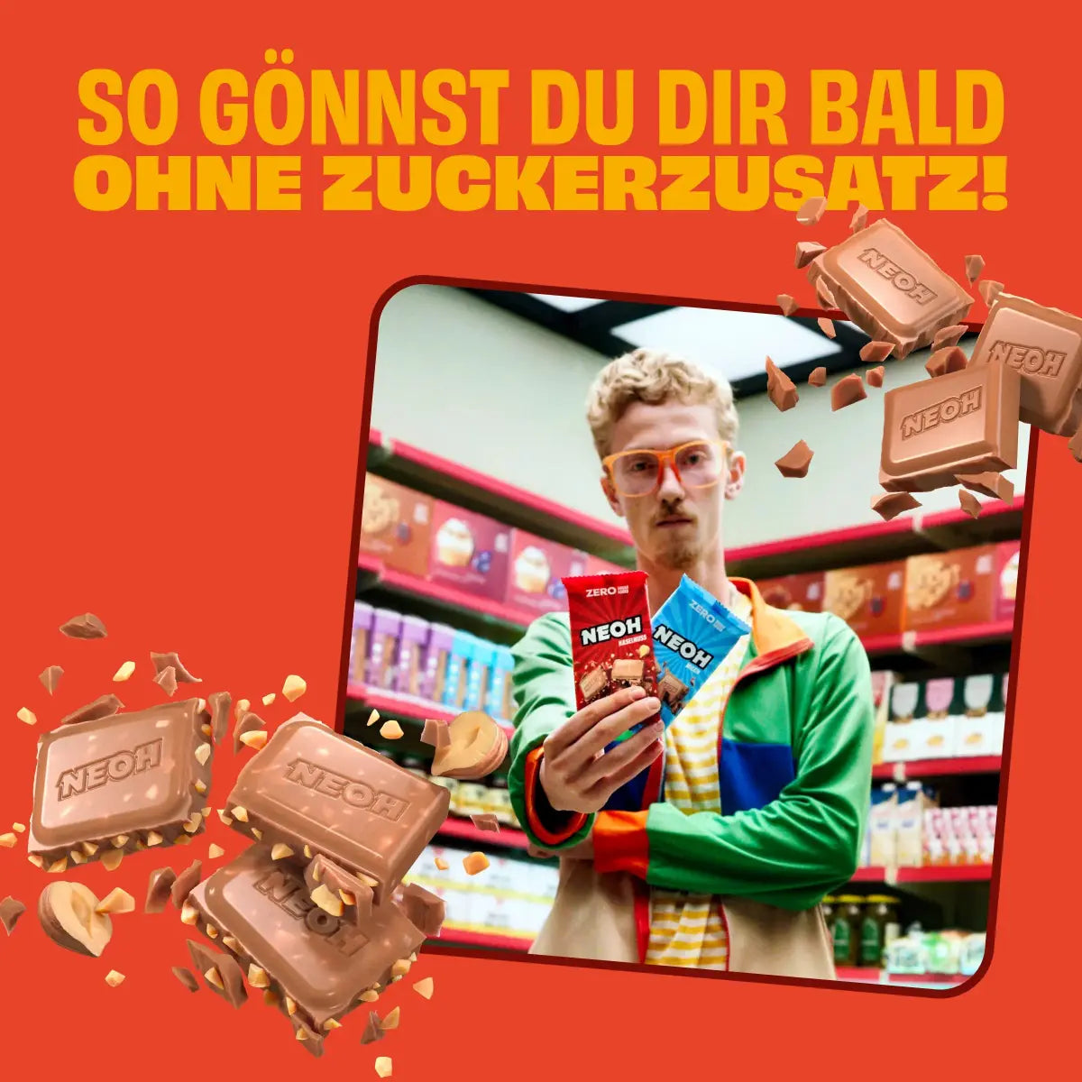 neoh-schoko-probierpaket-haselnuss-milch-schokolade-ohne-zuckerzusatz image 8