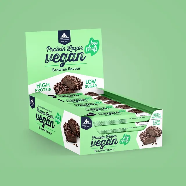 multipower-vegan-protein-layer-brownie-55g-100-vegan image 1