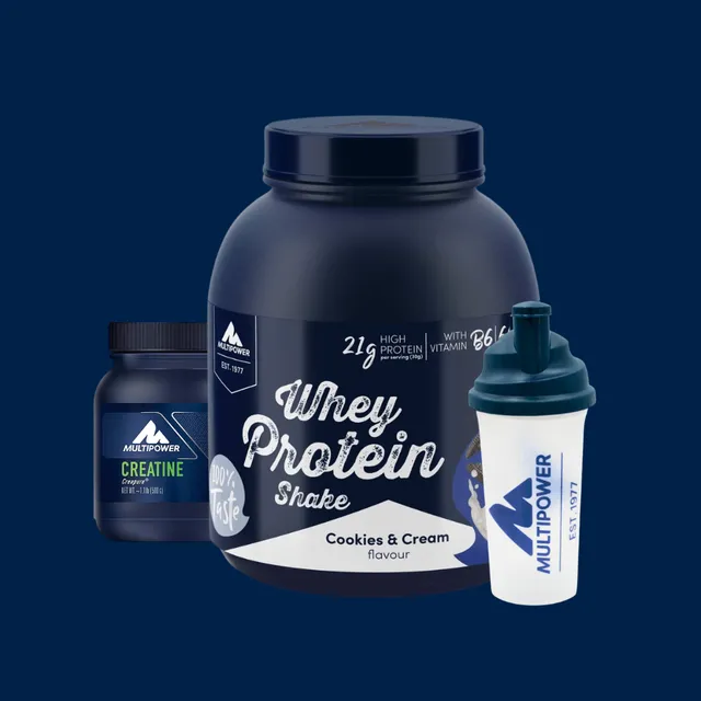 multipower-2-5kg-muskelaufbau-paket-cookies-cream-inkl-shaker image 1