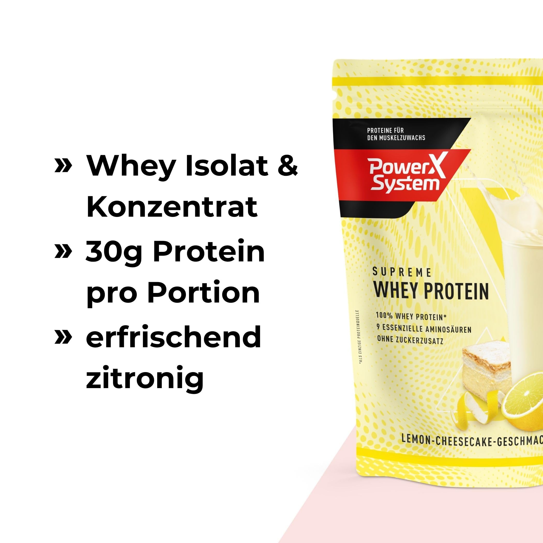 power-system-whey-protein-supreme-lemon-cheesecake-300g image 2
