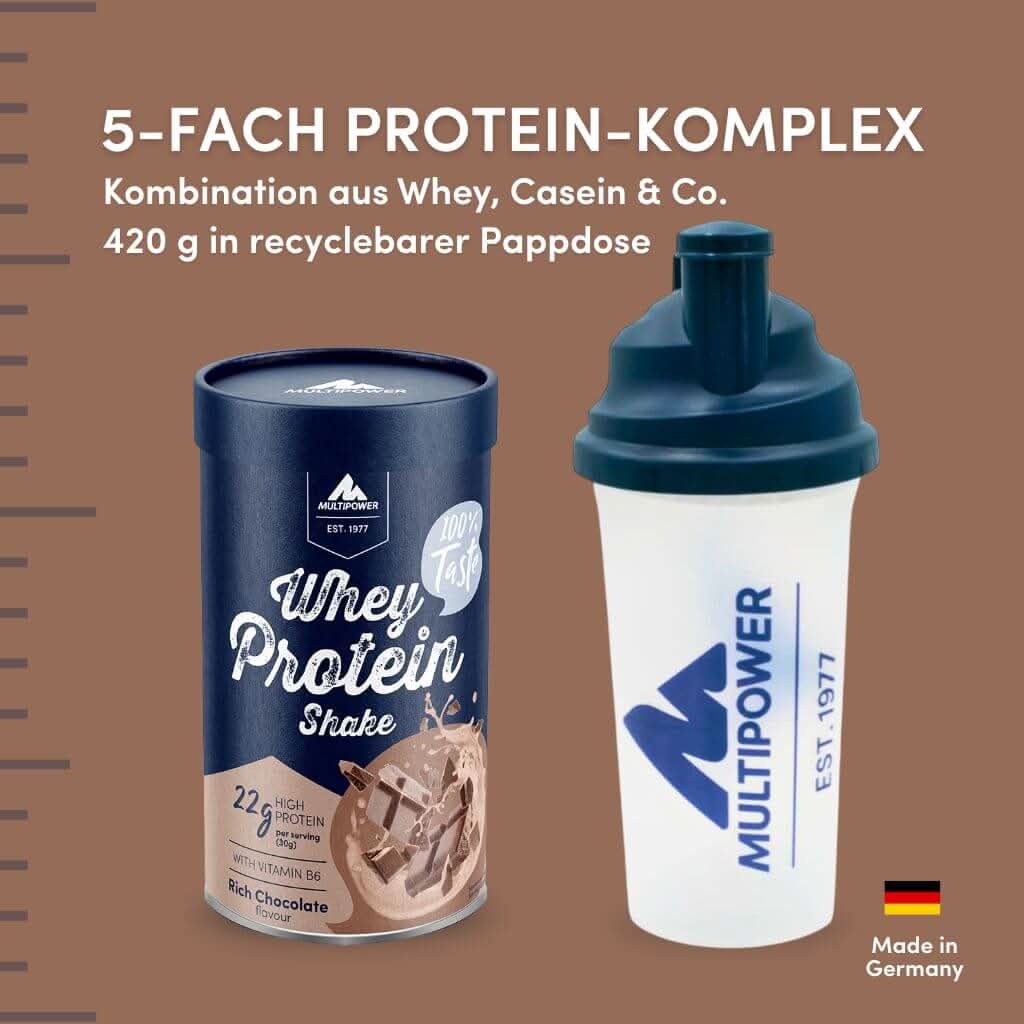 multipower-whey-protein-schoko-proteinpulver-420g-high-protein image 3