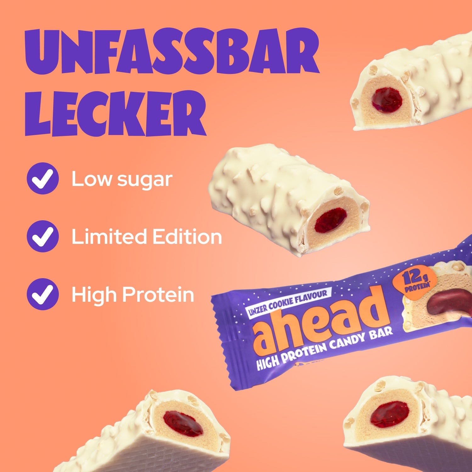 ahead-linzer-cookie-flavour-proteinriegel-ohne-zuckerzusatz image 5