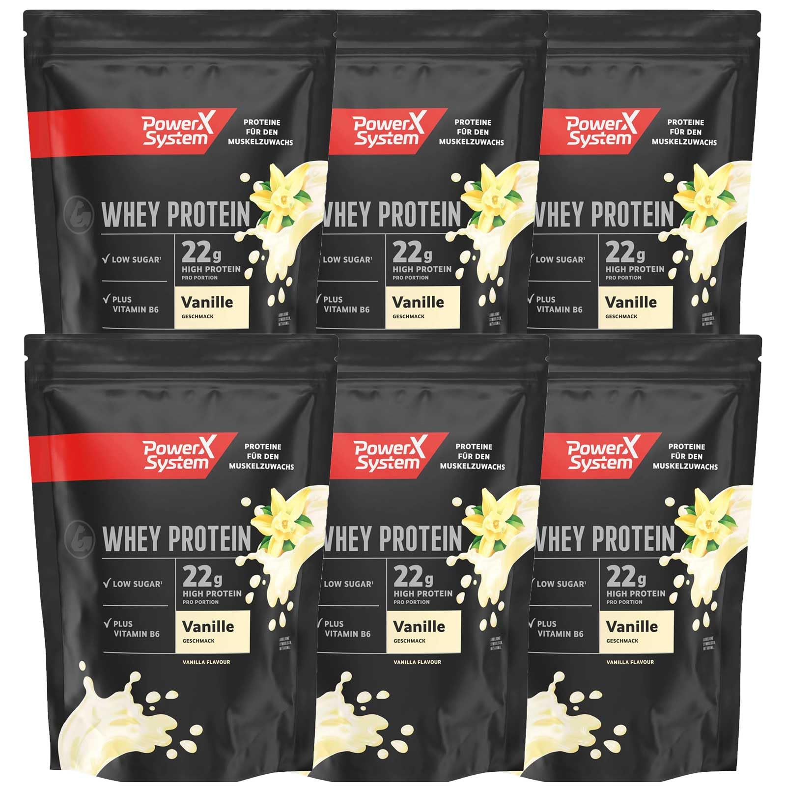 power-system-whey-protein-vanille-6-x-420-g image 1