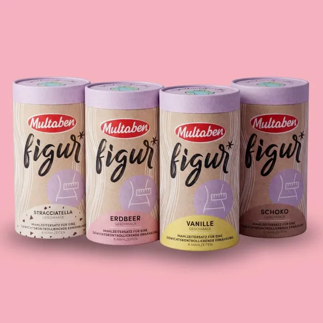 multaben-figur-di-t-shake-mahlzeitenersatz-probierpaket-4x440g-inkl-shaker image 1
