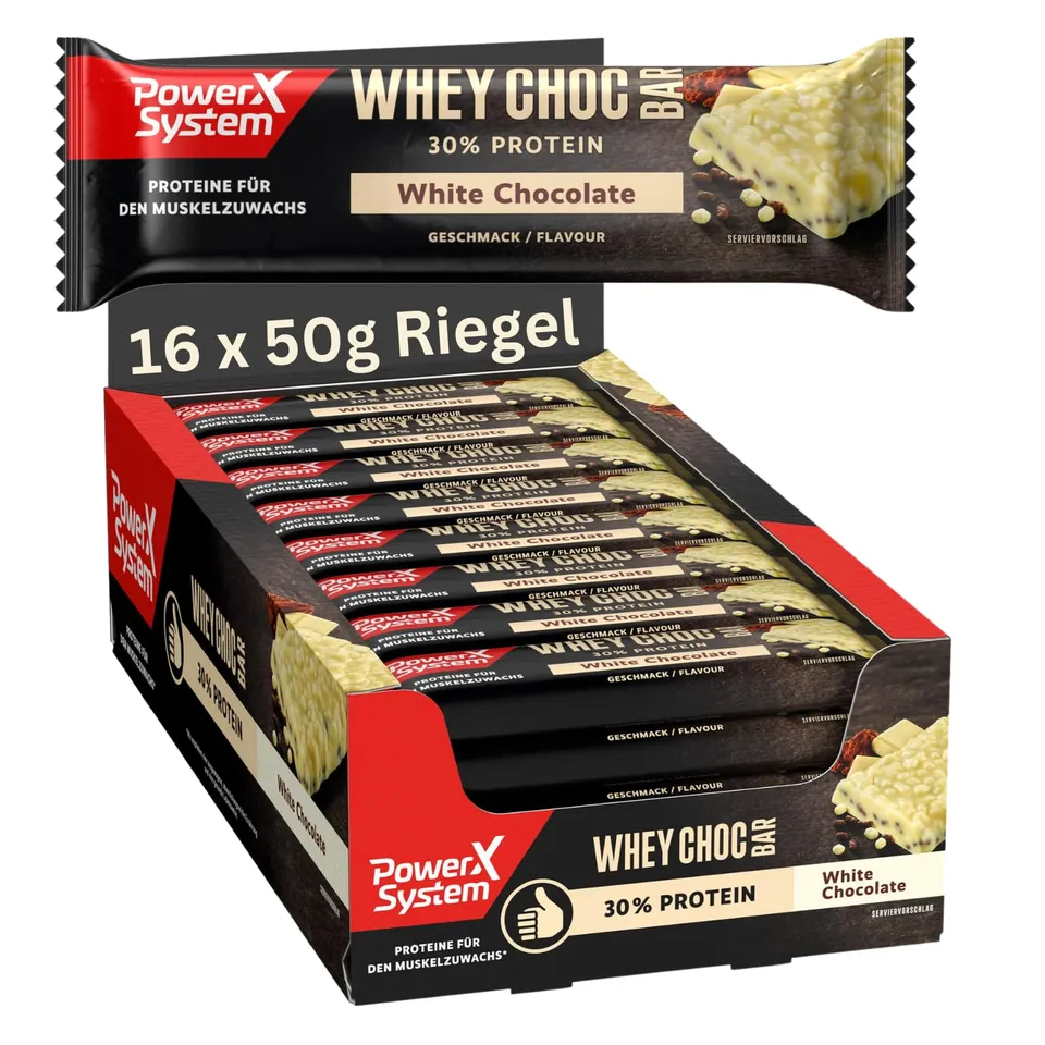 power-system-whey-choc-bar-white-chocolate-16-x-50g-30-protein image 1
