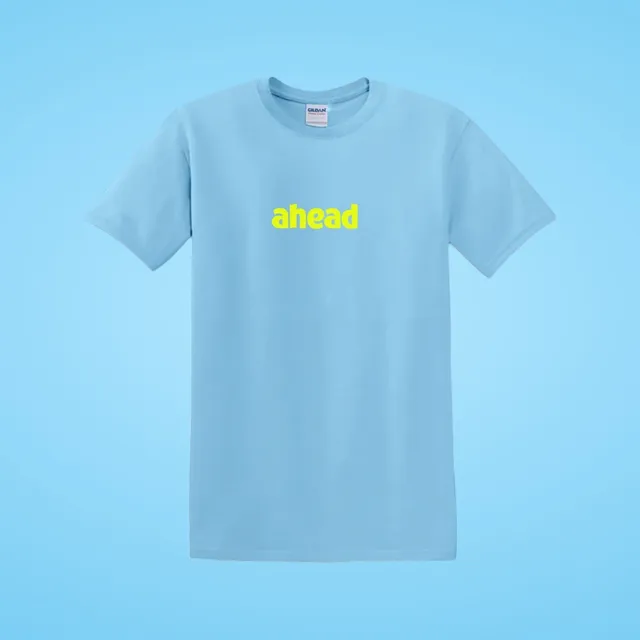 ahead-t-shirt-unisex-mit-neon-print image 1
