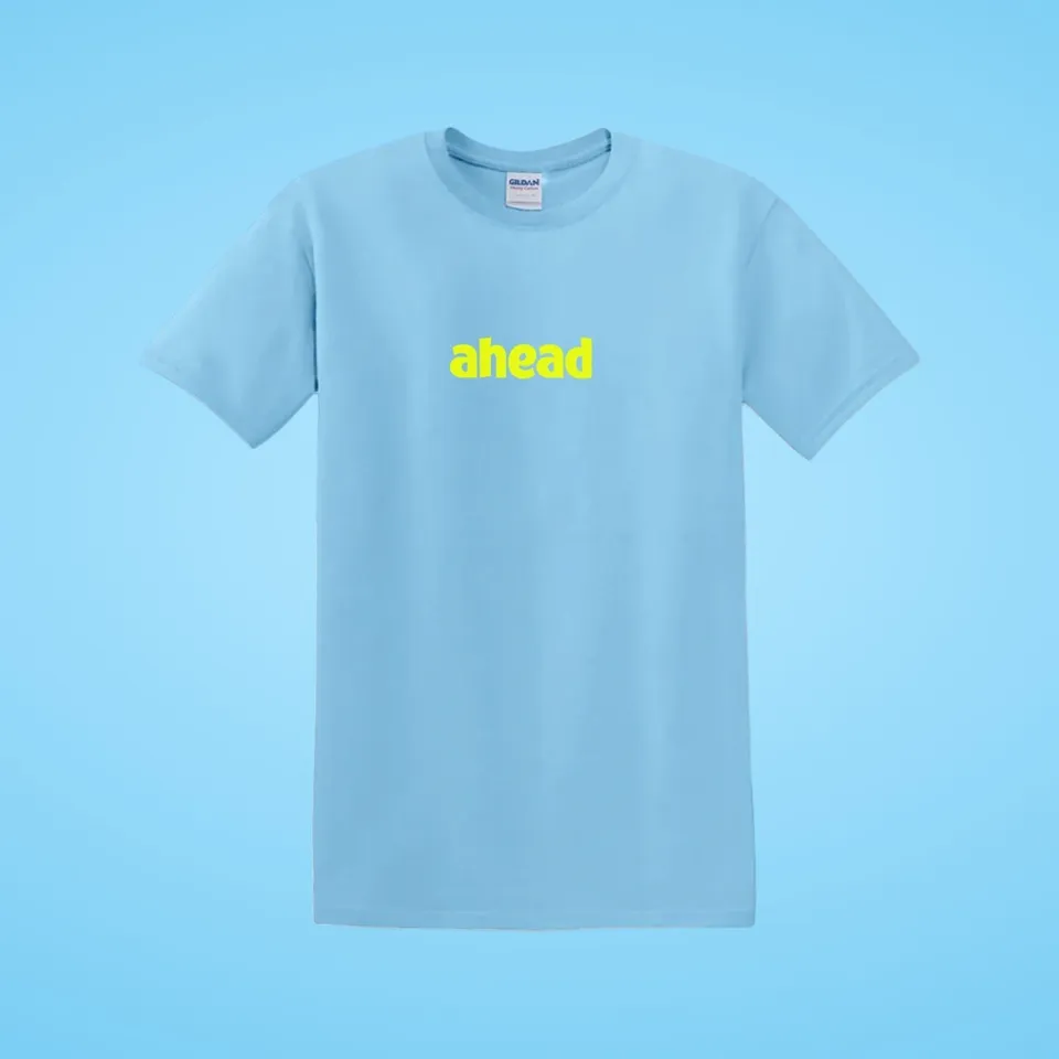 ahead-t-shirt-unisex-mit-neon-print image 1