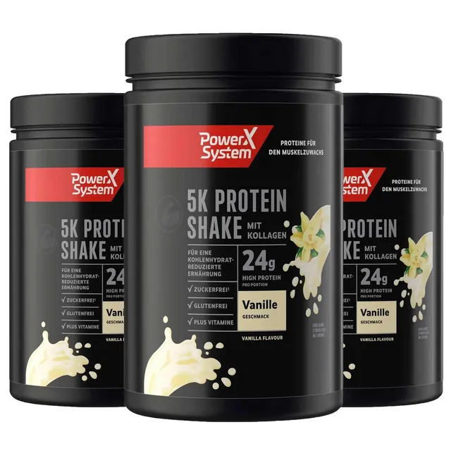 power-system-5k-protein-shake-vanille-3-x-360-g image 1