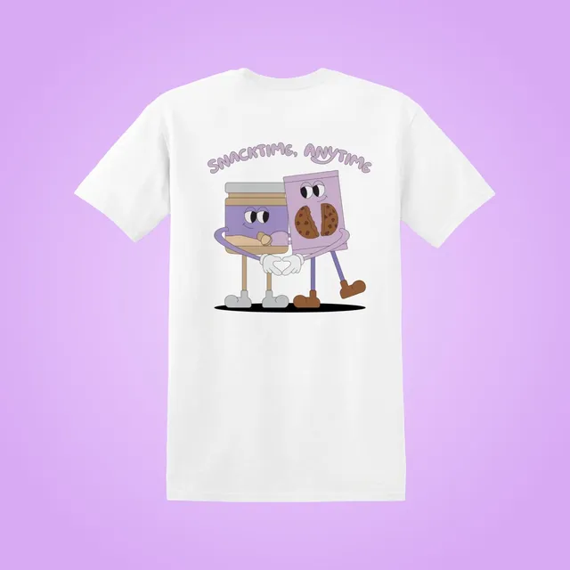 ahead-community-t-shirt-lila-print-vorne-artwork-hinten image 1