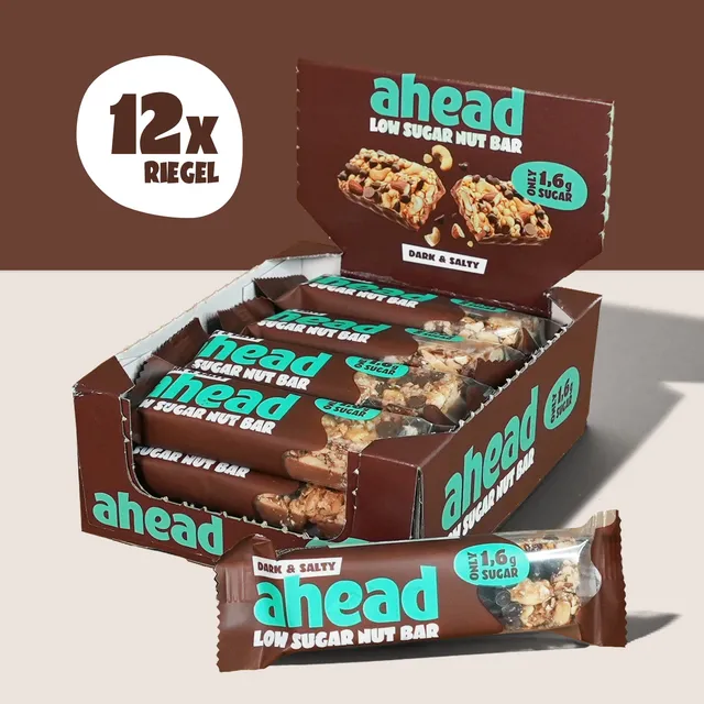 ahead-dark-salty-nussriegel-cashews-mandeln-dunkle-schokolade-und-meersalz-low-s image 1
