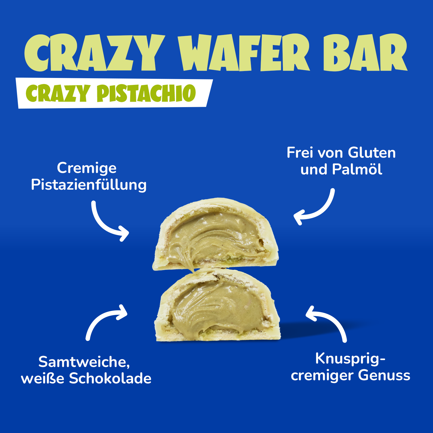 ahead-white-crazy-pistachio-cream-filled-wafer-bar image 4