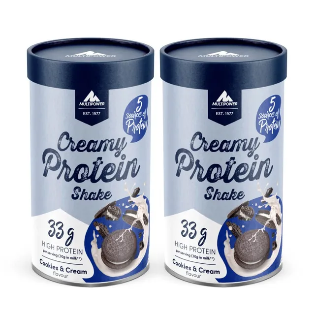 multipower-creamy-protein-cookies-cream-840g-28-portionen image 1