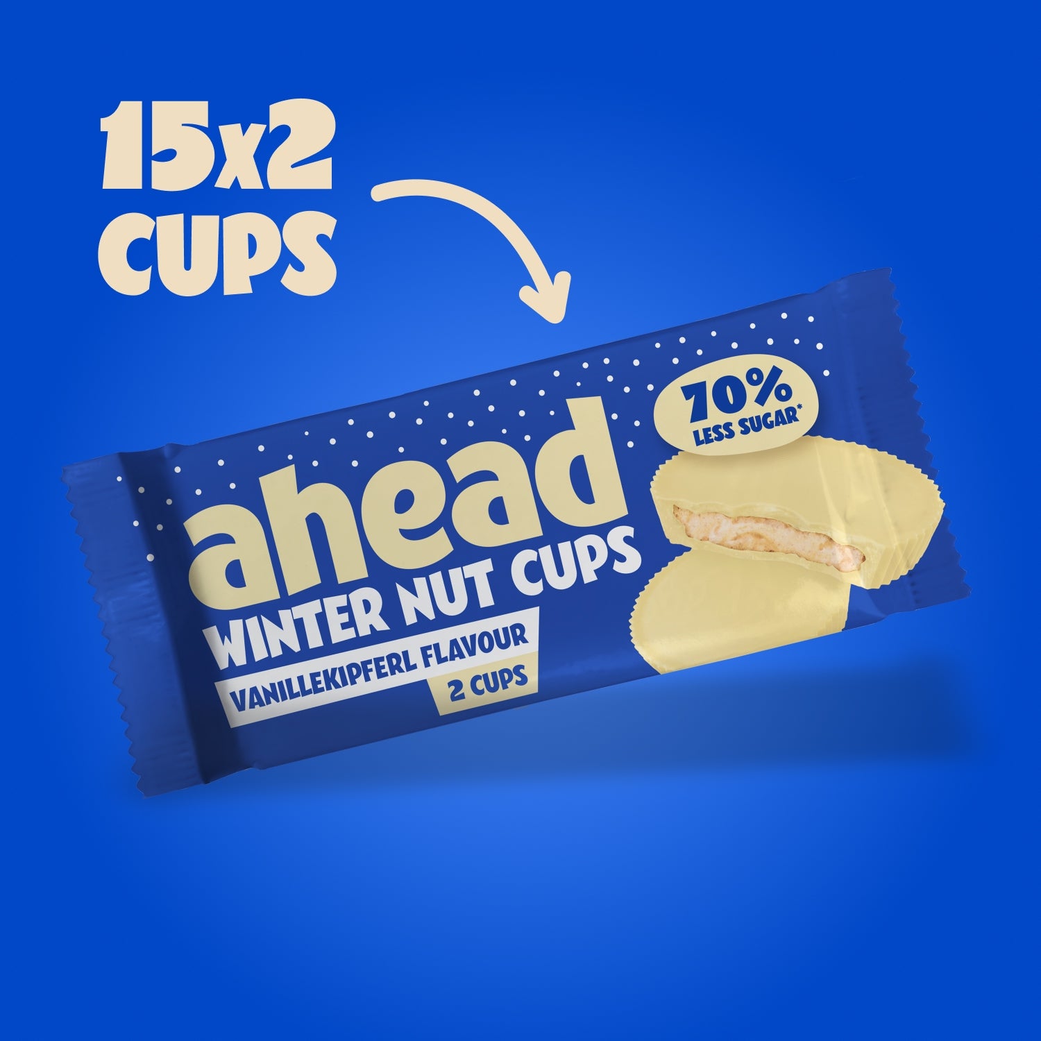 ahead-vanillekipferl-nut-butter-cups-haselnussmus-in-wei-er-schokolade-2er-pack image 1